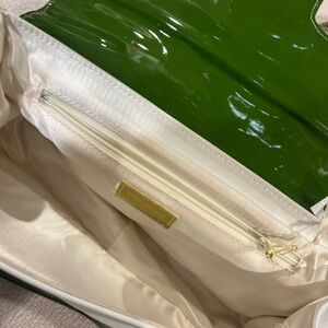 Green and Cream Women's Bag